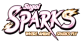 Sugoi Sparks colourful anime-inspired brand logo