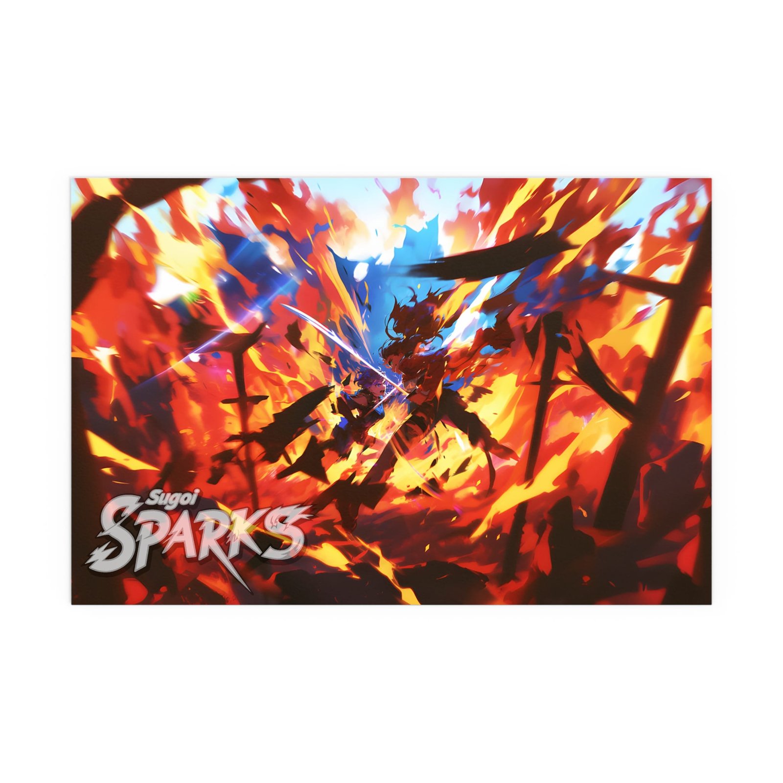 Clash of Tempest - Silk Poster