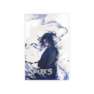 Azure Rift Ronin - Silk Poster
