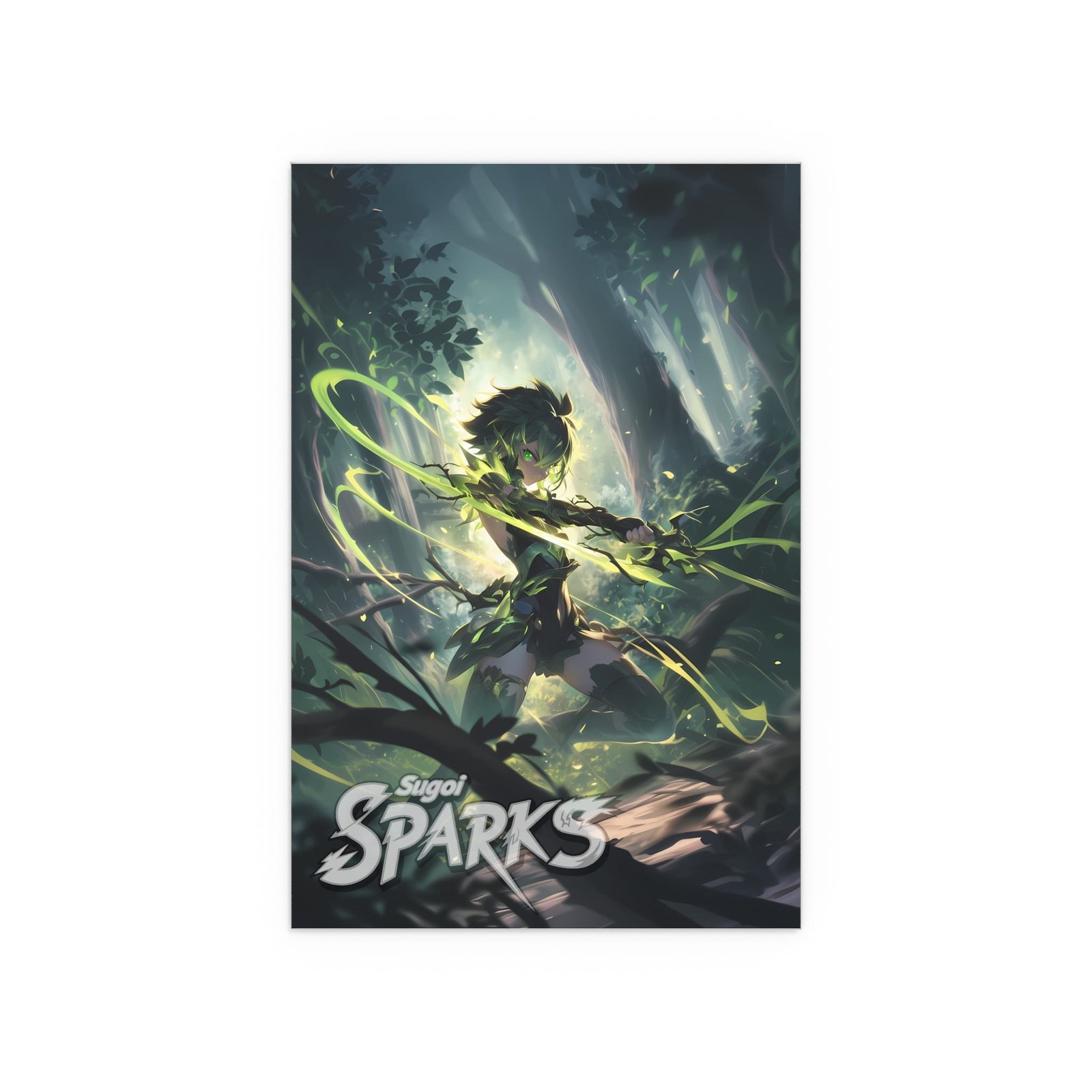 The Verdant Huntress - Silk Poster