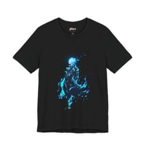 Blue Flamed Detective - T-shirt