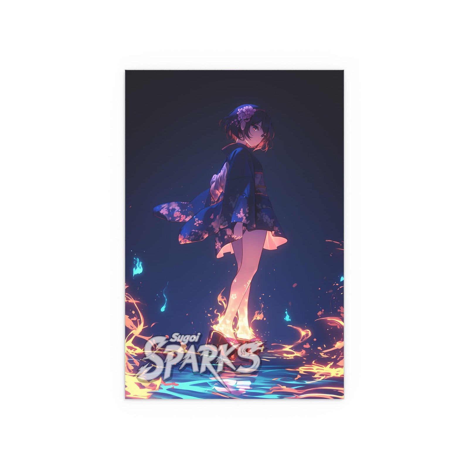 Ember Dance Maiden - Silk Poster
